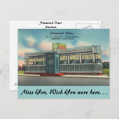Maryland, Kleeblatt Diner Postkarte (Vorne/Hinten)