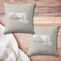 Maryland Kontur Custom Accent Throw Kissen