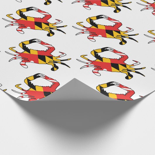 Maryland-Krabbe Geschenkpapier (Ecke)
