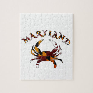 Maryland-Krabben-Flagge Puzzle
