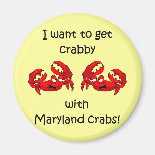 Maryland-Krabben Magnet