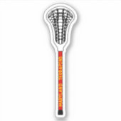 Maryland-Lacrosse-Stick Aufkleber (Vorderseite)