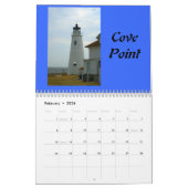 Maryland-Leuchttürme Kalender (Feb 2026)