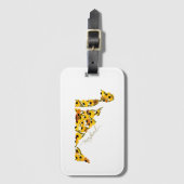 Maryland Luggage Tag Gepäckanhänger (Vorderseite Vertikal)