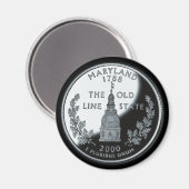 MARYLAND MAGNET (Vorderseite/Rückseite)