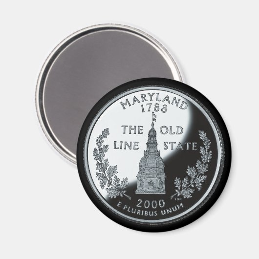 MARYLAND MAGNET (Vorderseite/Rückseite)
