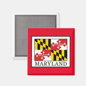 Maryland Magnet (Vorderseite/Rückseite)