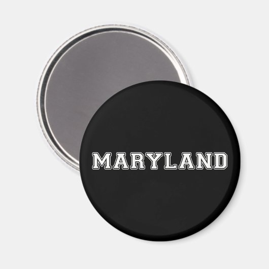 Maryland Magnet (Vorderseite/Rückseite)