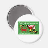 Maryland Magnet (Vorderseite/Rückseite)