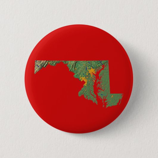 Maryland Map Button (Vorderseite)