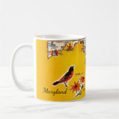  Maryland Map Postcard Mug Kaffeetasse (Links)