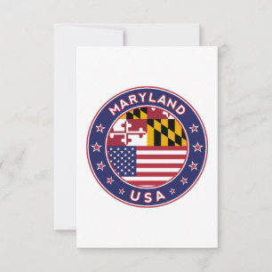 Maryland, Maryland Aufkleber, Handy, Tasche Karte