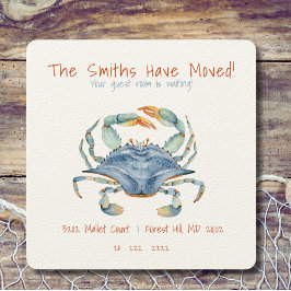 Maryland New Zuhause Change Address Postcard Karte