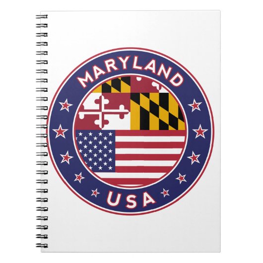 Maryland Notizblock (Vorderseite)