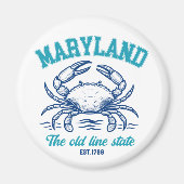 Maryland Old Line State - Maryland Pride Magnet (Vorne)