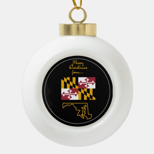 Maryland - Ornament "Chesapeake Christmas Charm" (Vorderseite)