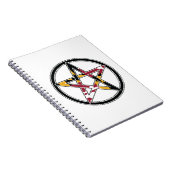 Maryland Pagan transparent Notizblock (Rechte Seite)