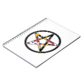 Maryland Pagan transparent Notizblock (Linke Seite)