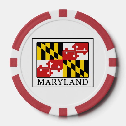 Maryland Pokerchips (Vorderseite)