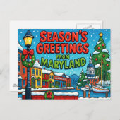 MARYLAND Postcard Postkarte (Vorne/Hinten)