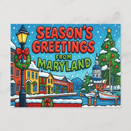 MARYLAND Postcard Postkarte (Vorderseite)