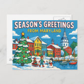 MARYLAND Postcard Postkarte (Vorne/Hinten)