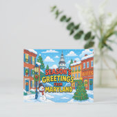 MARYLAND Postcard Postkarte (Stehend Vorderseite)