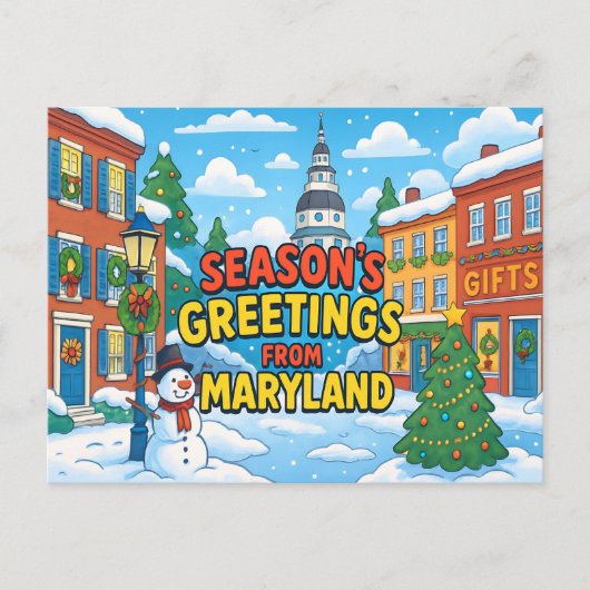 MARYLAND Postcard Postkarte (Vorderseite)
