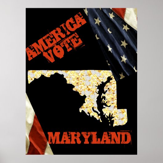 MARYLAND POSTER (Vorne)