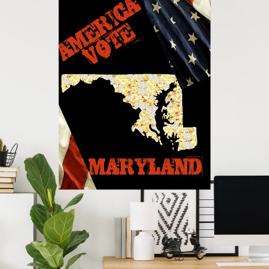MARYLAND POSTER (Heimbüro)