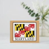Maryland Postkarte (Stehend Vorderseite)
