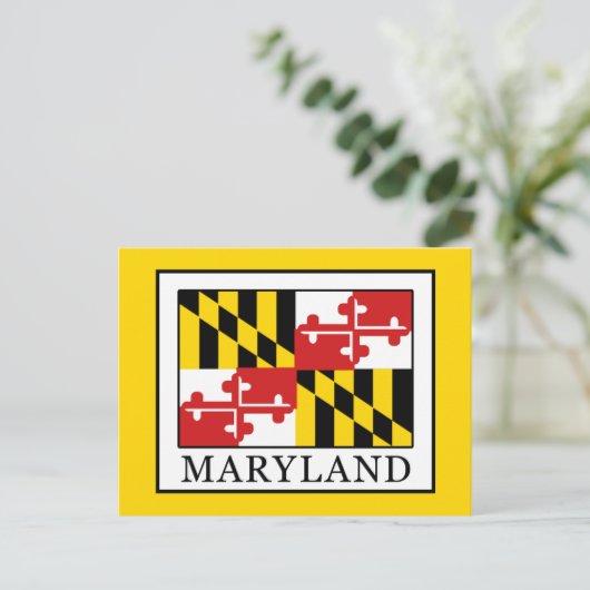Maryland Postkarte (Stehend Vorderseite)