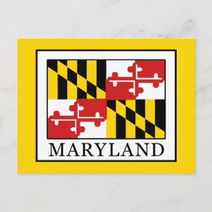 Maryland Postkarte