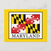 Maryland Postkarte (Vorderseite)