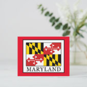 Maryland Postkarte (Stehend Vorderseite)