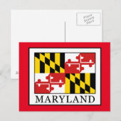 Maryland Postkarte (Vorne/Hinten)
