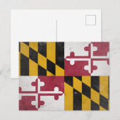 Maryland Postkarte (Vorne/Hinten)