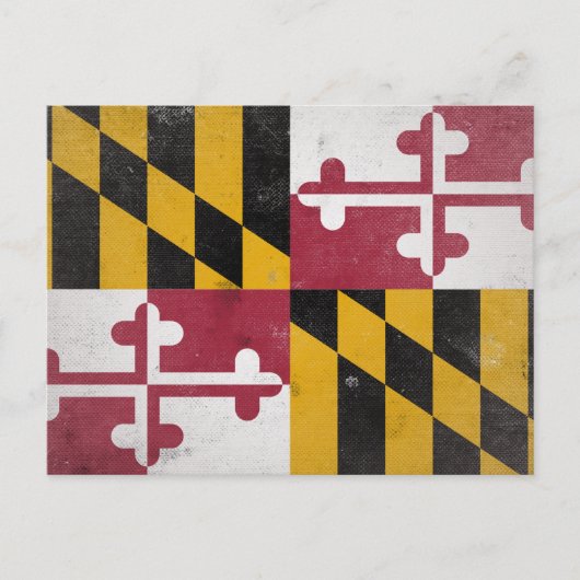 Maryland Postkarte (Vorderseite)