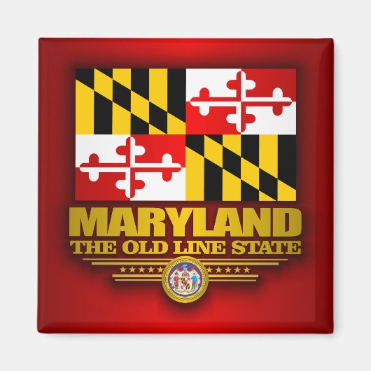 Maryland Pride Magnet (Vorne)