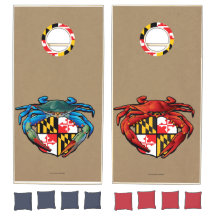 Maryland Red and Blue Crab Wappen