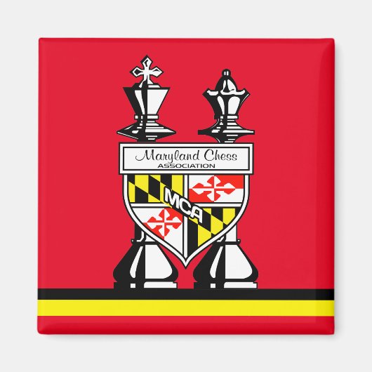 MARYLAND SCHACH MAGNET (Vorne)