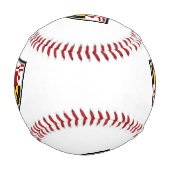 Maryland-Schild-Baseball Baseball (Rückseite)