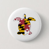 Maryland-Schildkröte Button (Vorderseite)
