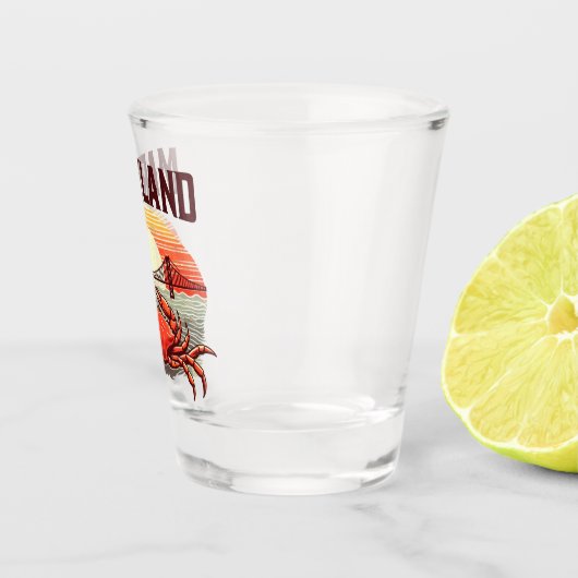 Maryland Schnapsglas (Rechts)