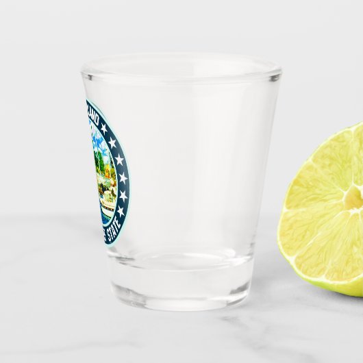 Maryland Schnapsglas (Rechts)