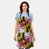 Maryland Schürze (Getragen)