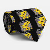 Maryland schwarze mit Augen Susan Krawatte (Gerollt)