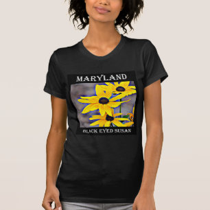 Maryland schwarze mit Augen Susan T-Shirt