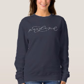 Maryland Script Staat Women's Sweatshirt (Vorderseite)