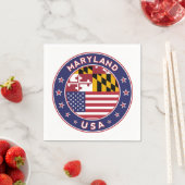 Maryland Serviette (Beispiel)